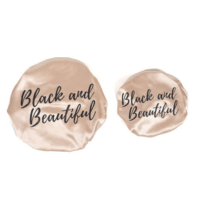Black and Beautiful Bonnet - Champagne