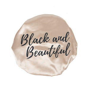 Black and Beautiful Bonnet - Champagne