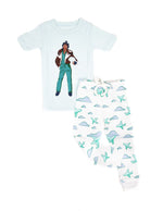 Load image into Gallery viewer, Girls Pilot pajamas 
